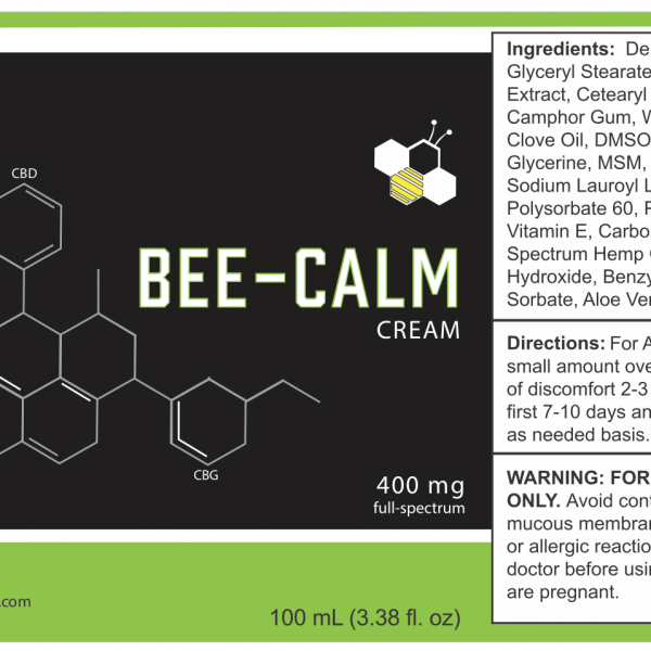 bee-calm cream